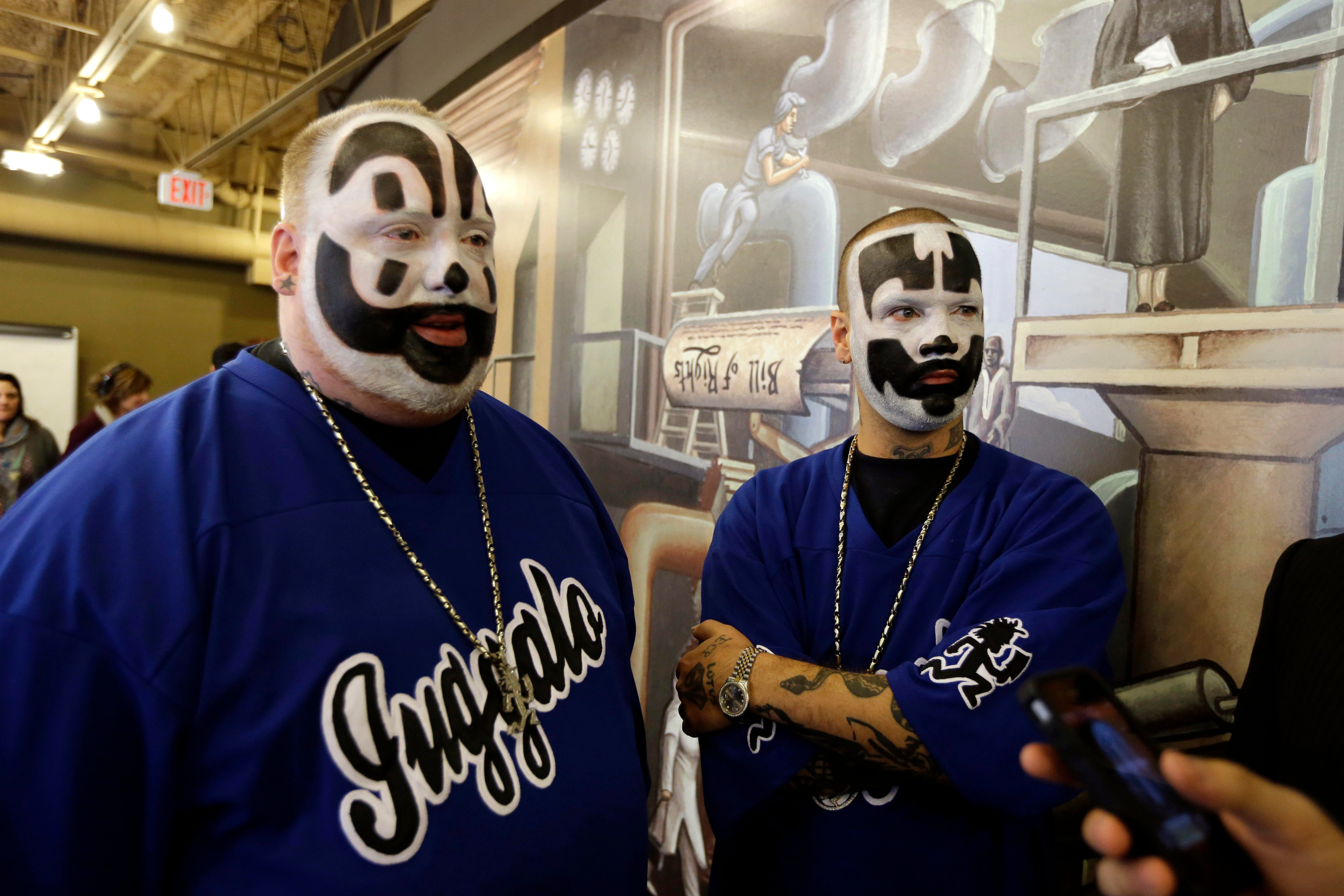 "Juggalos," Trump supporters converge on Washington for dueling rallies