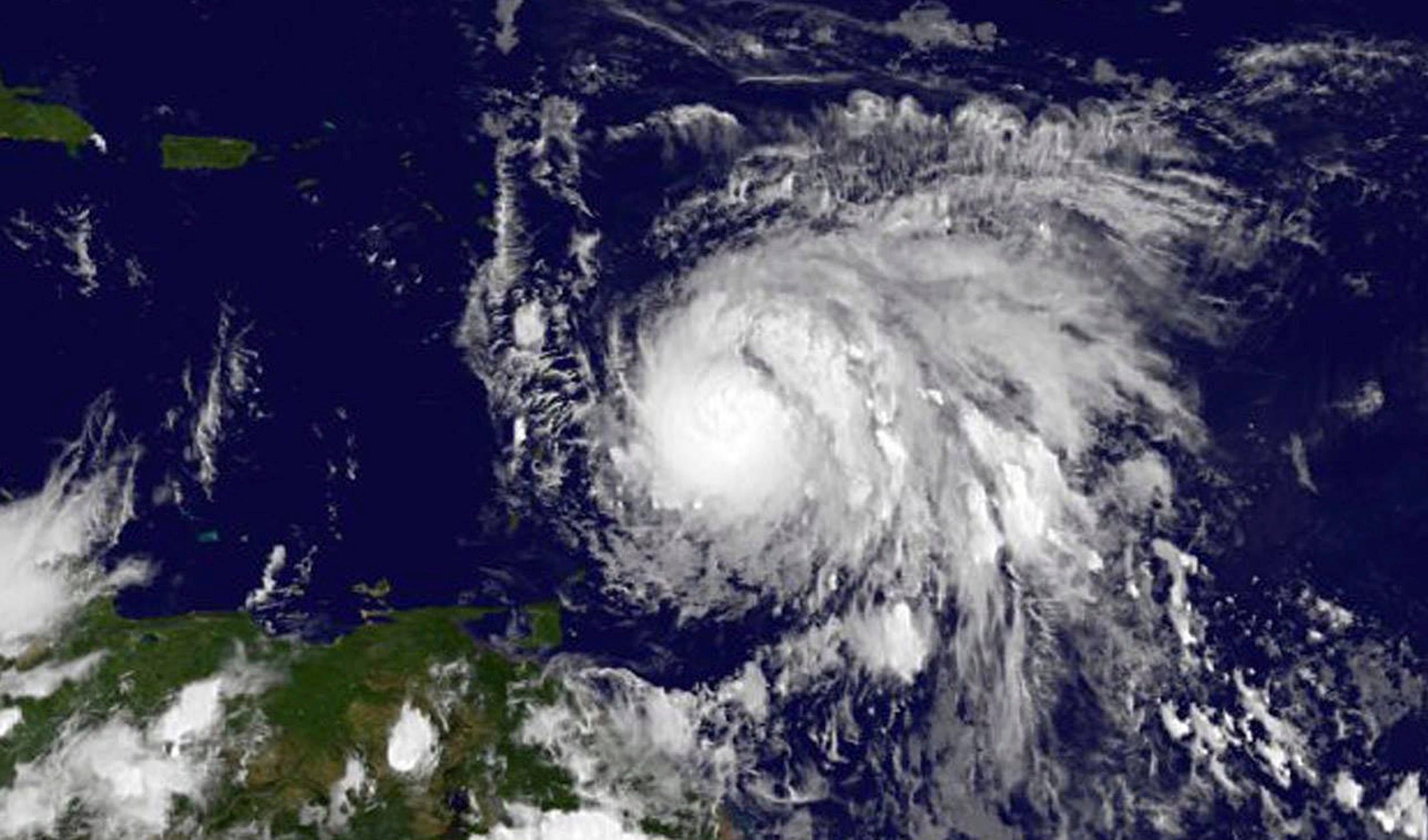Maria "rapidly" intensifying as it targets the Caribbean