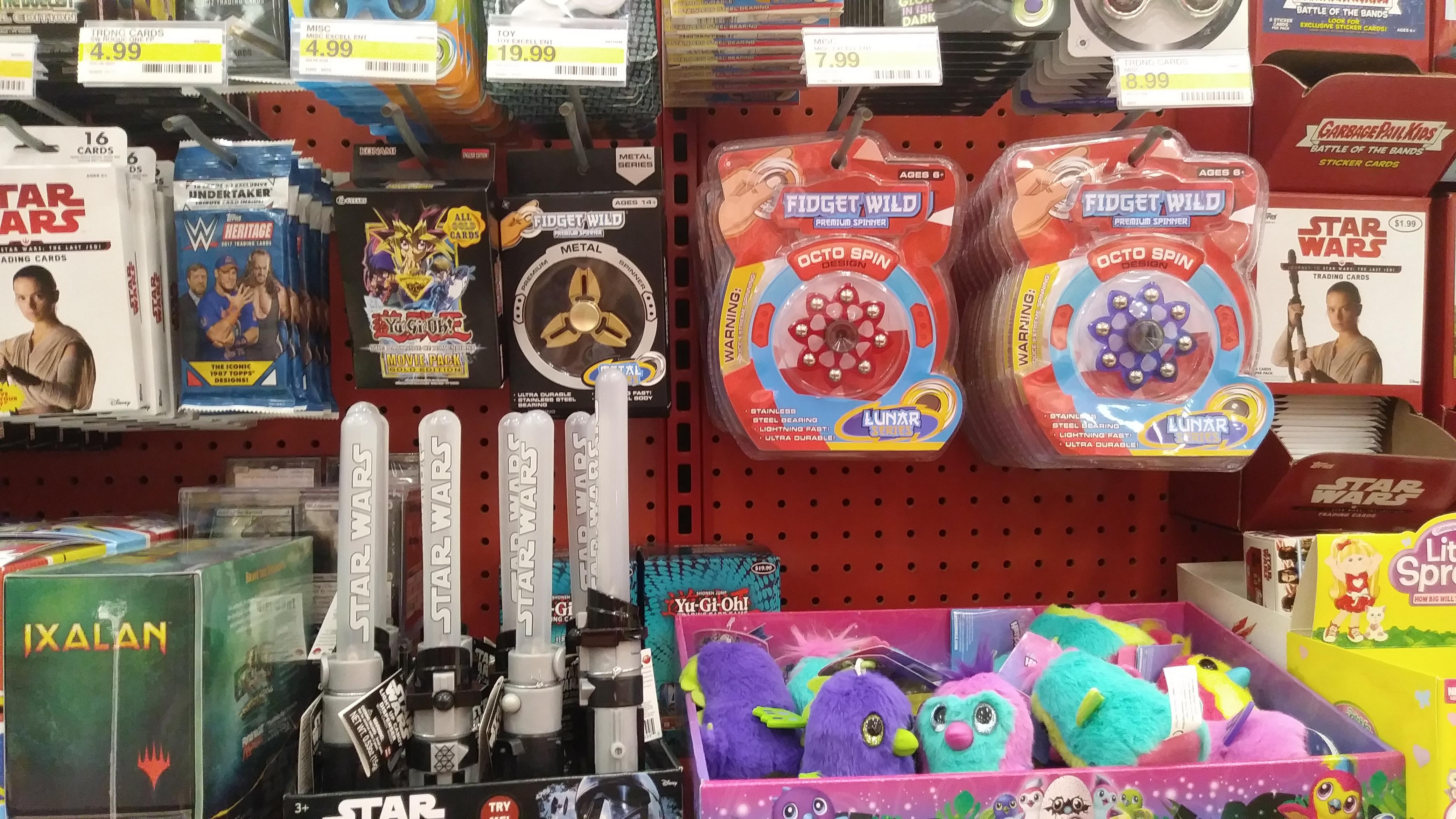 Target: Fidget spinners with lead will remain on shelves - CBS News