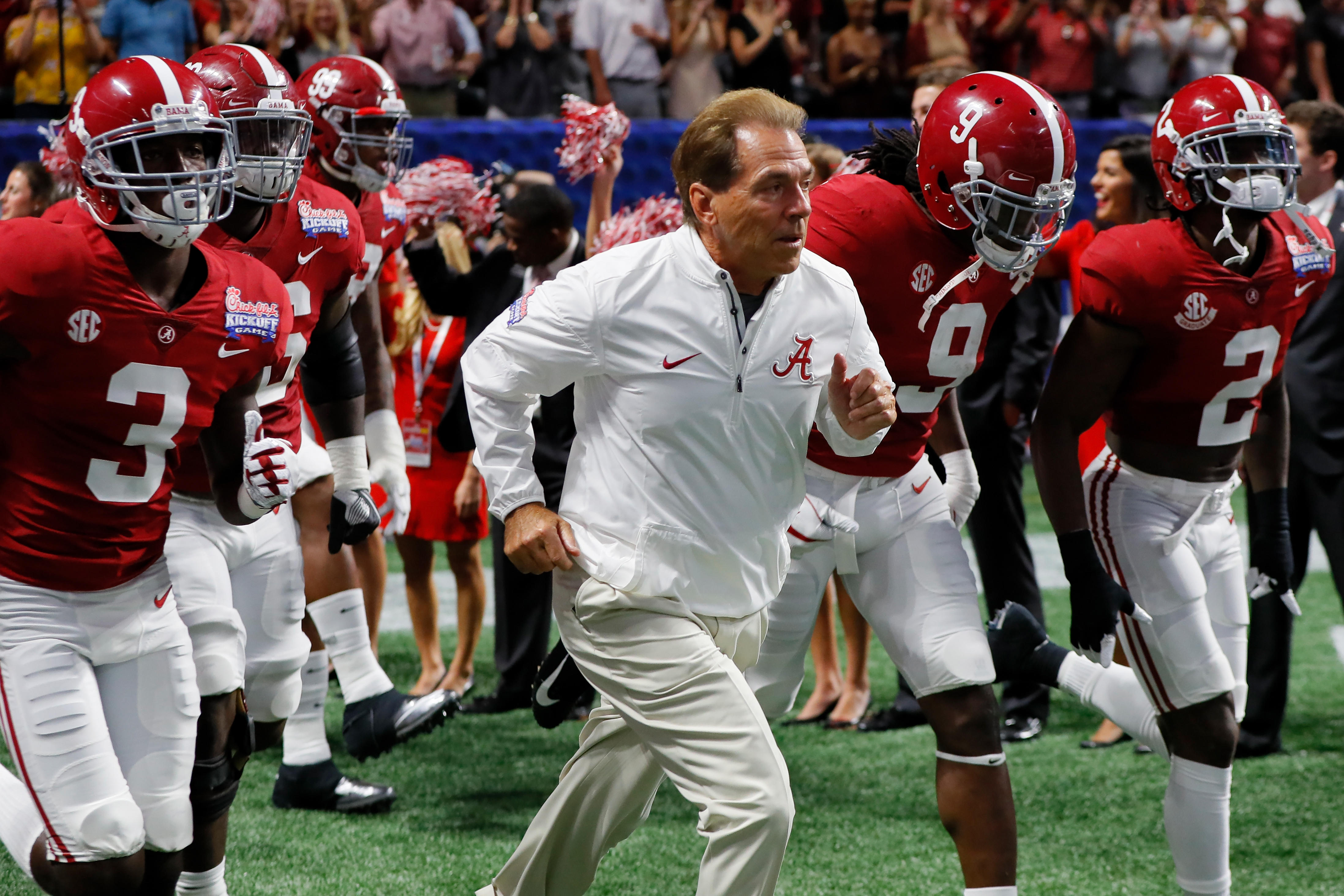 Alabama Joins Clemson Oklahoma Georgia In College Football