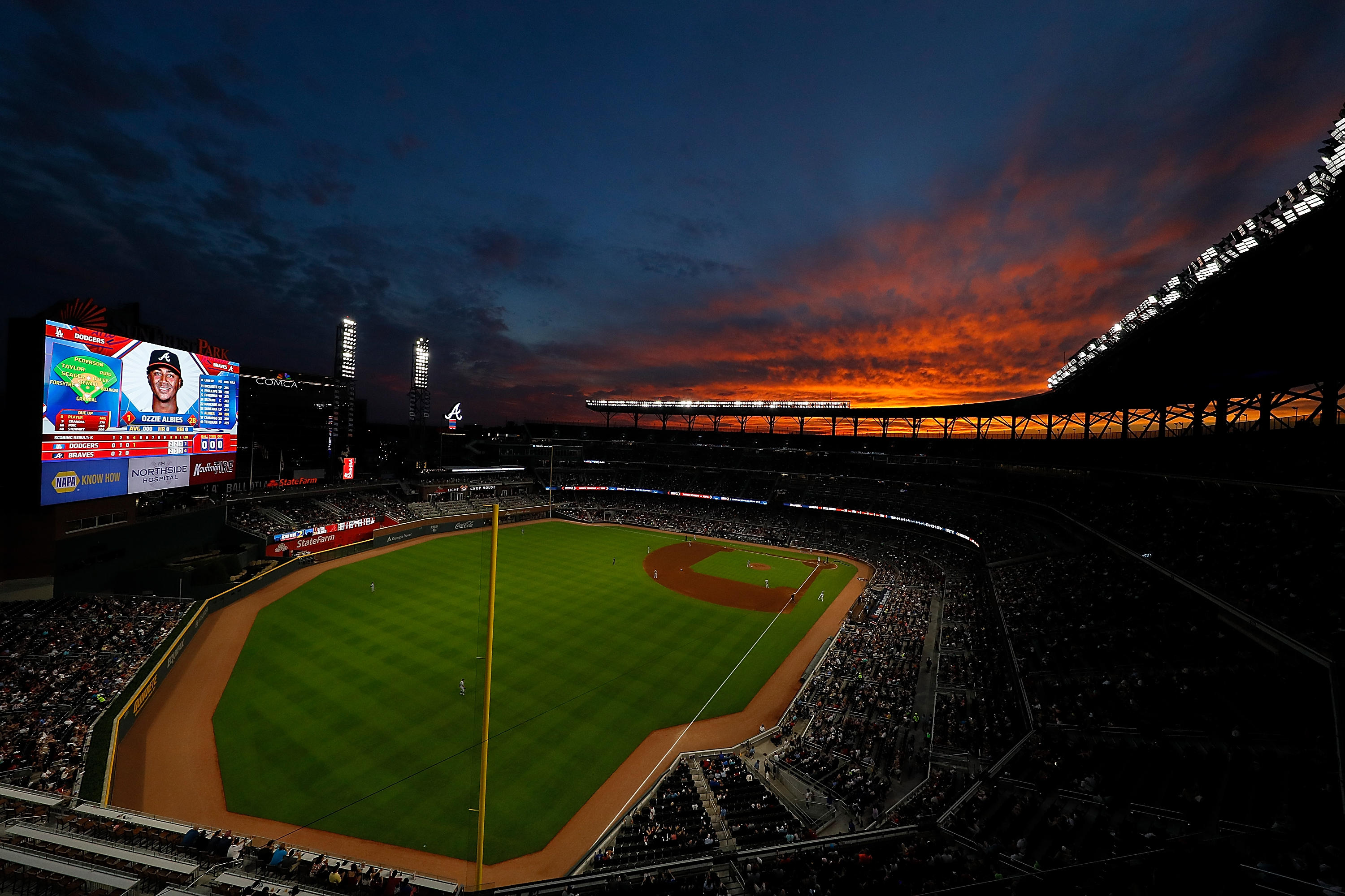 Suntrust Park Body Found In Beer Cooler At Atlanta Braves Stadium Before Game Cbs News