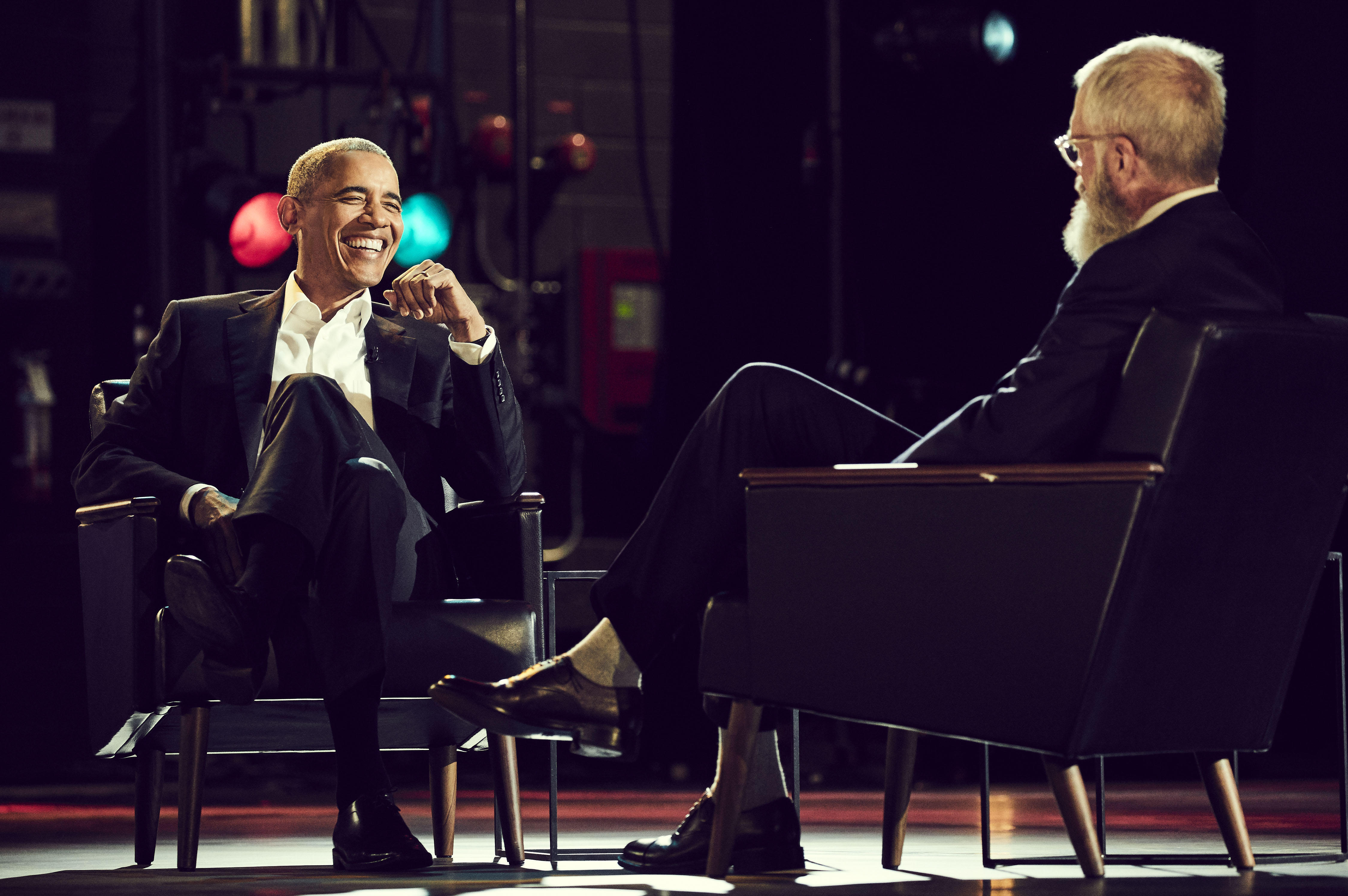 See first look at Letterman's interview with Obama on 4500 x 2993