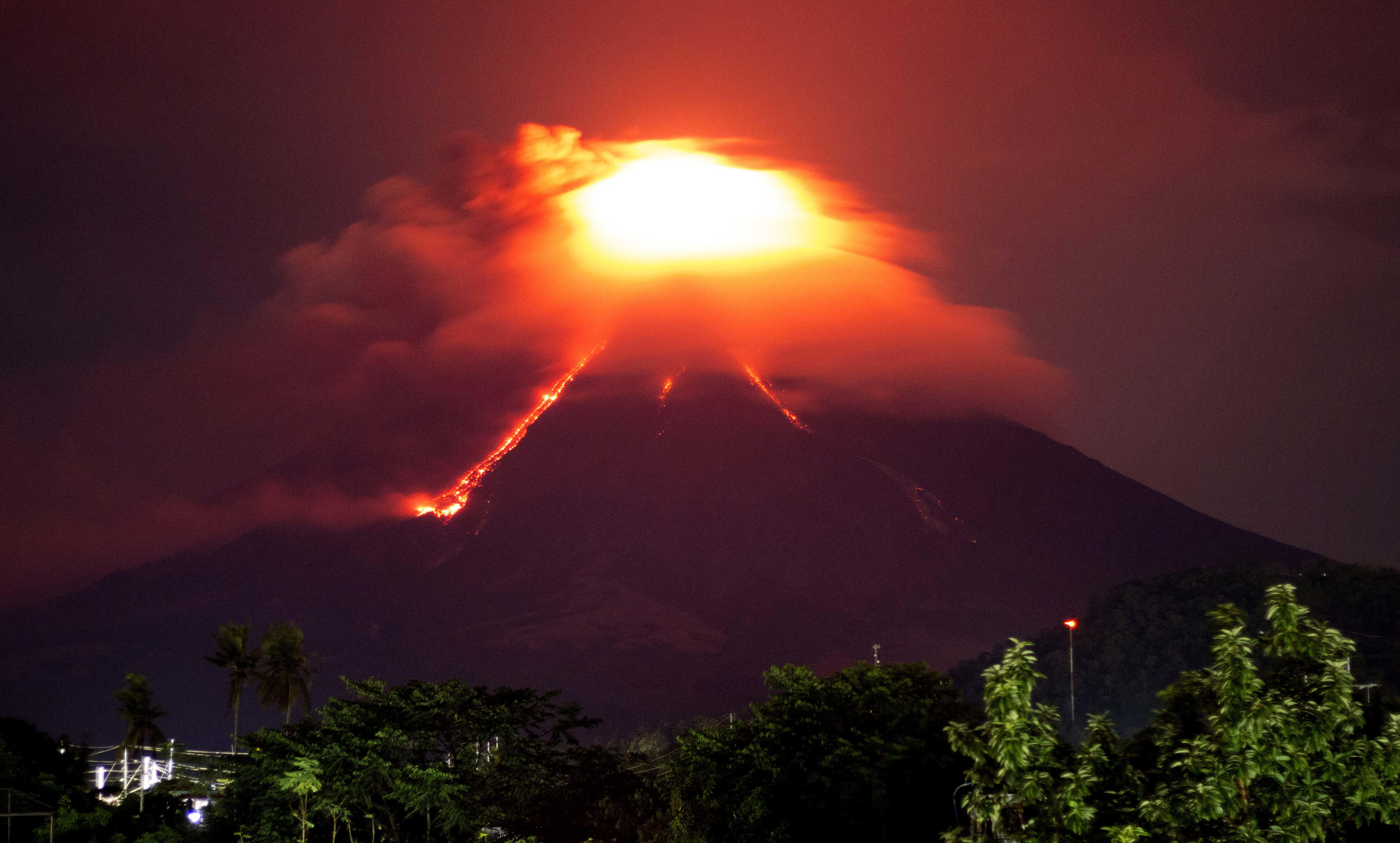 Volcano Eruption Philippines 2025 - Halie Philippine