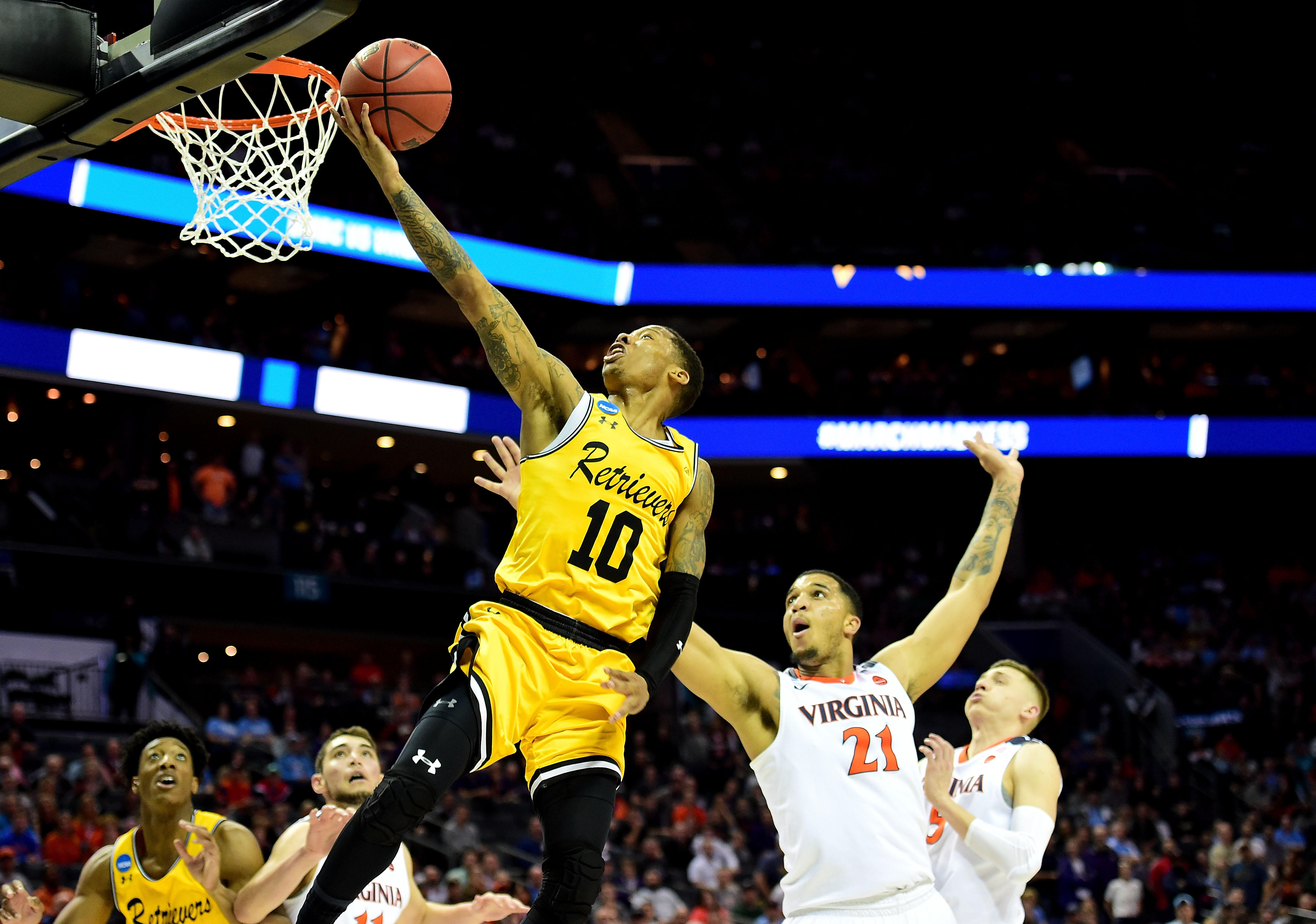 March Madness 2018 UMBC Retrievers defeat No. 1 Virginia, knocking