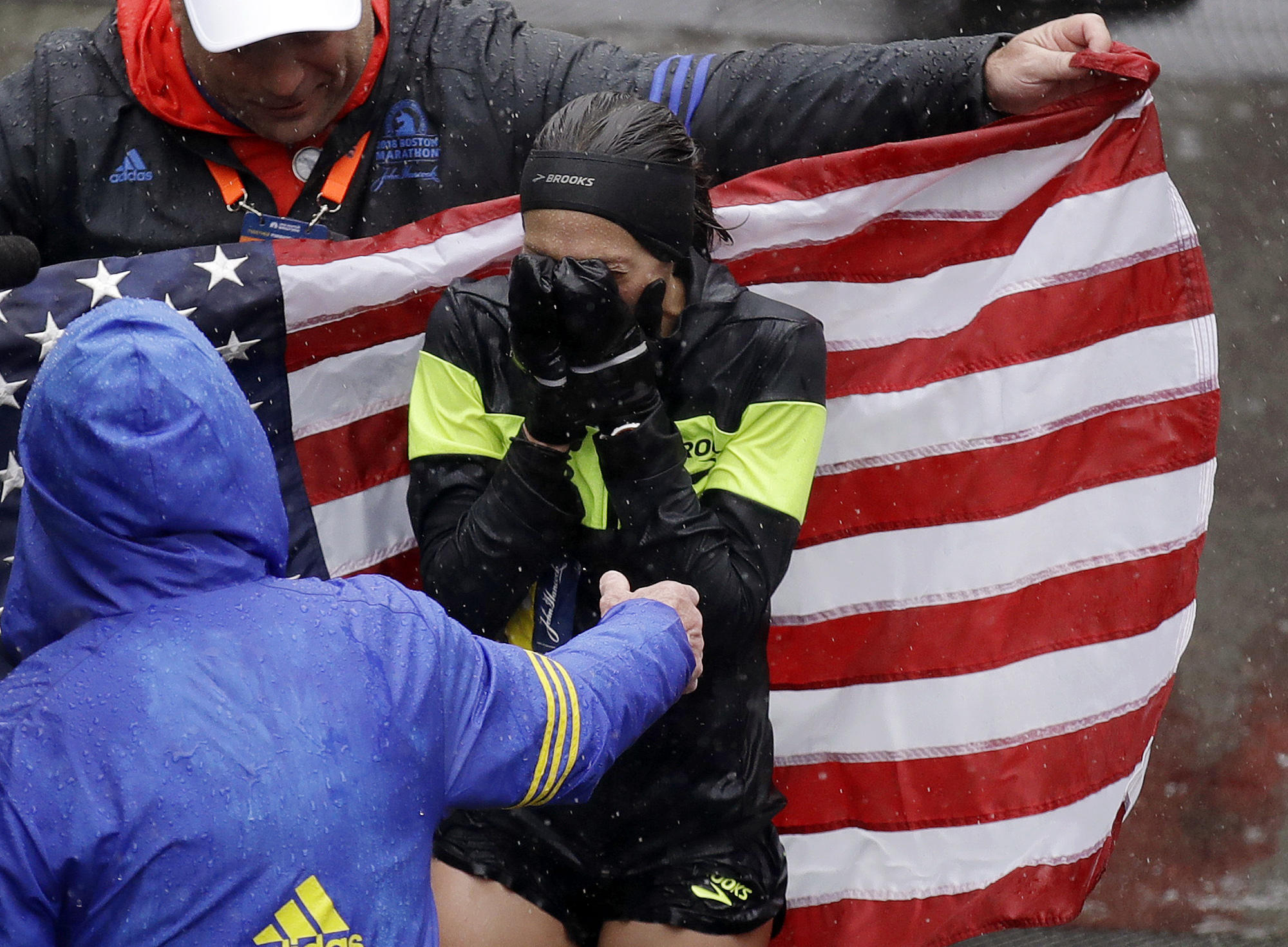 2018 Boston Marathon Winner Desiree (Des) Linden first American Woman