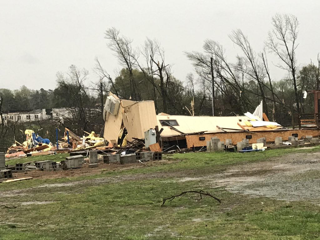 Greensboro, North Carolina, under state of emergency after tornado hits