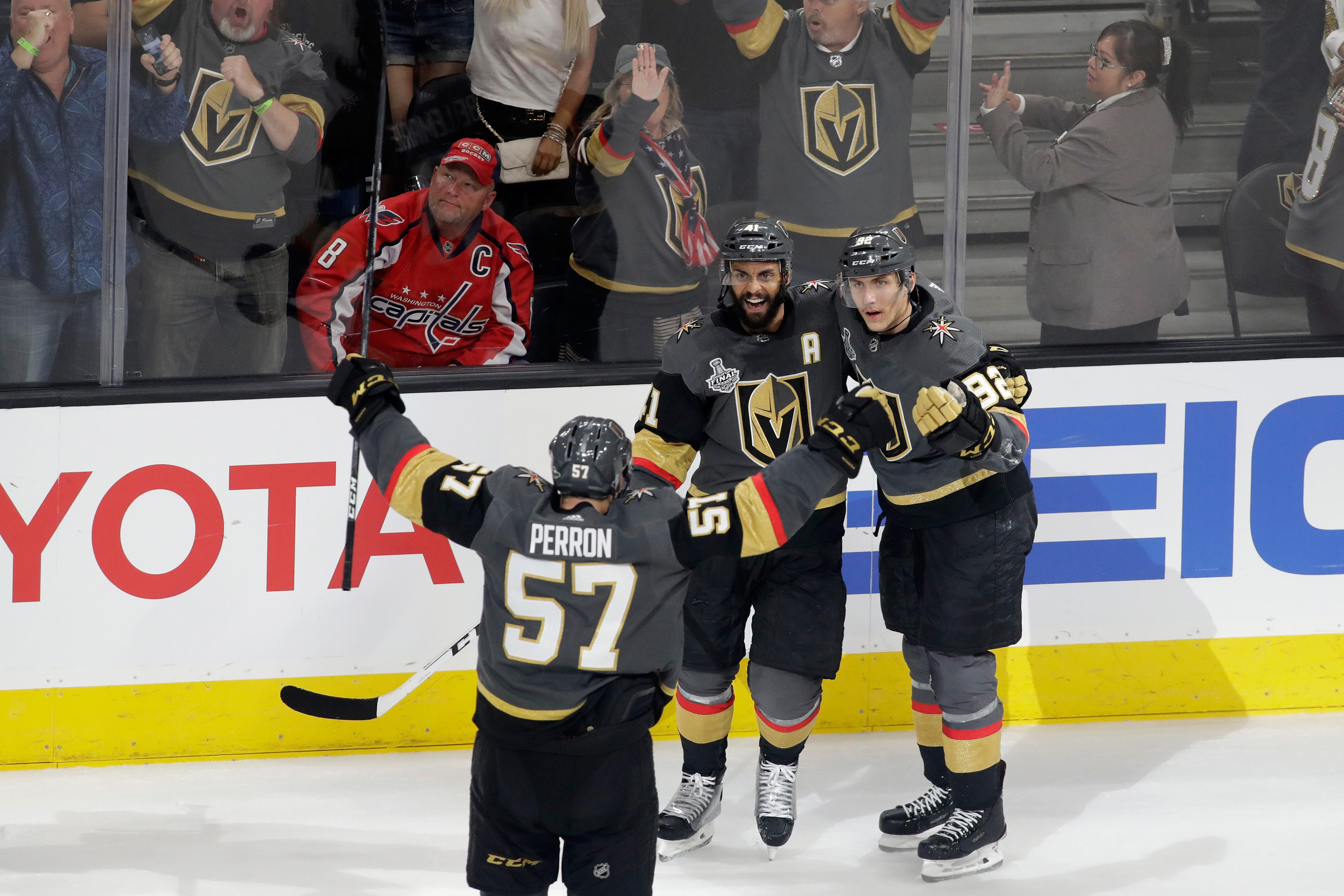 Golden Knights win Game 1 of Stanley Cup Finals - CBS News