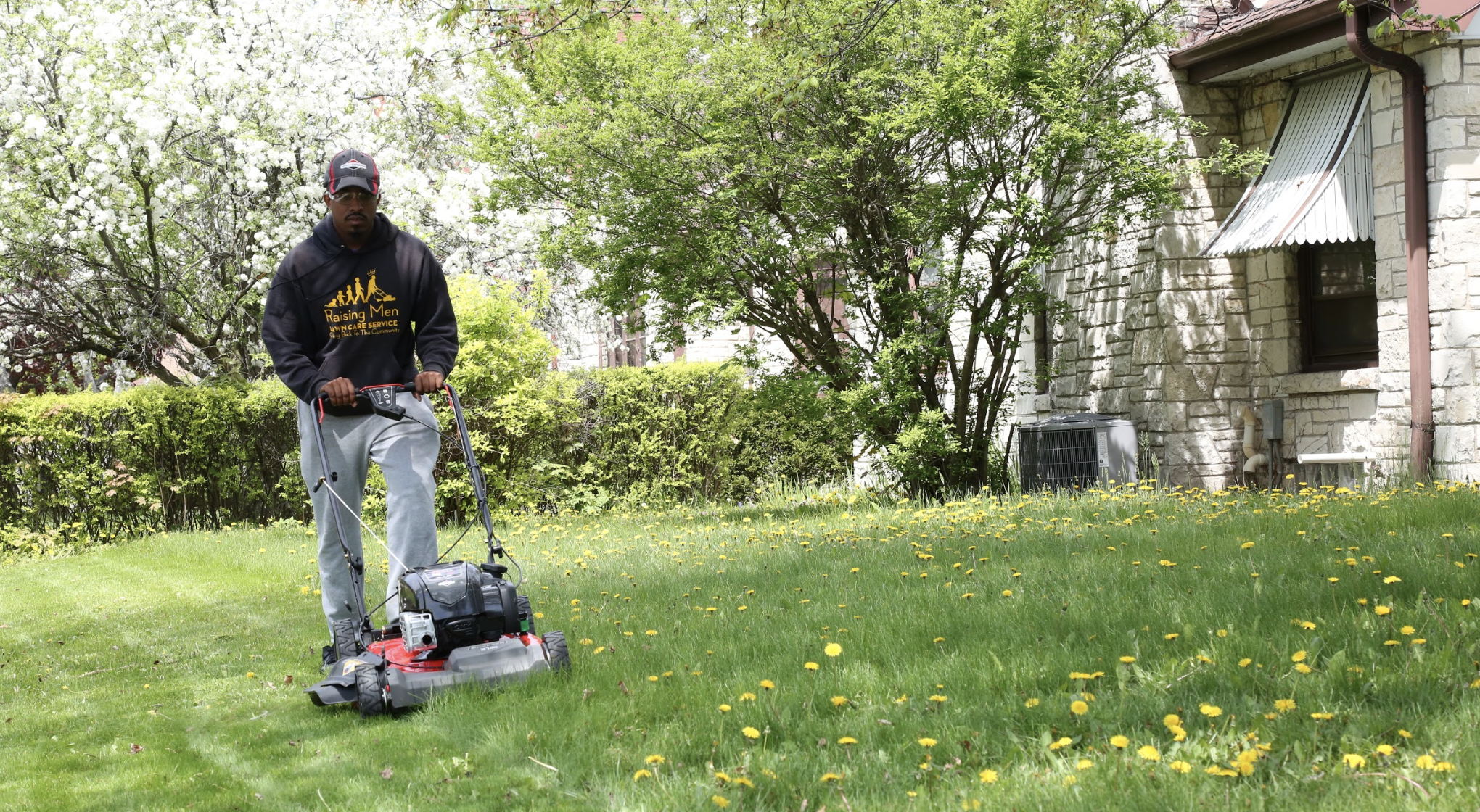 men's lawn mower