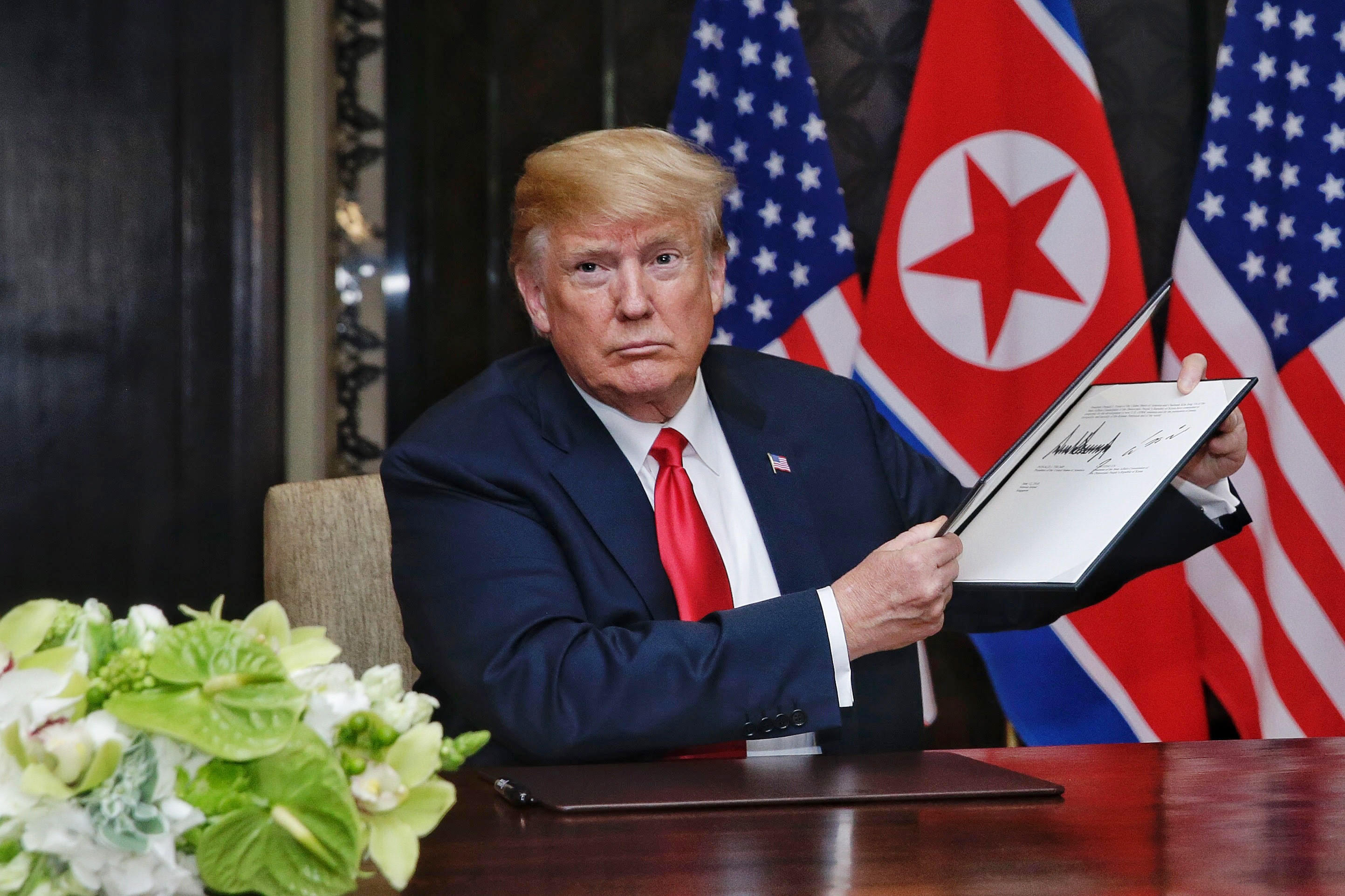 Kim North Korea Porn - North Korea summit agreement: Here's what Trump and Kim Jong ...