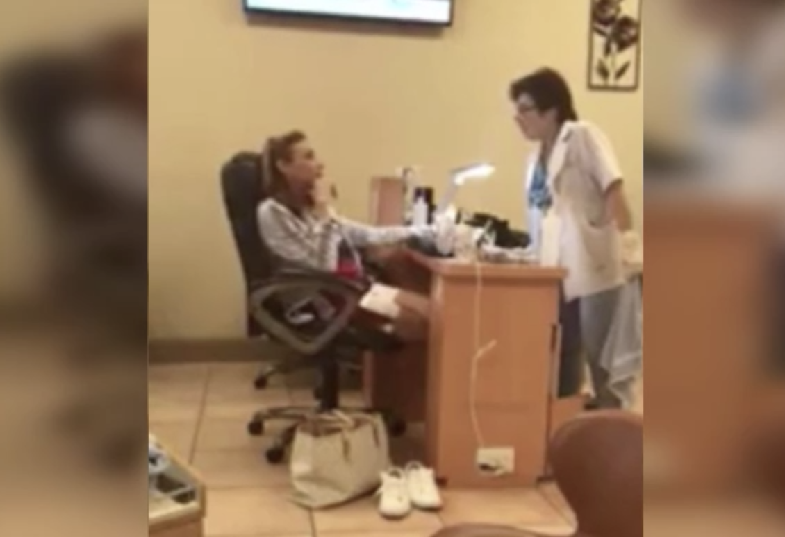 1130px x 774px - Woman's racist tirade against Asian nail salon owner caught ...
