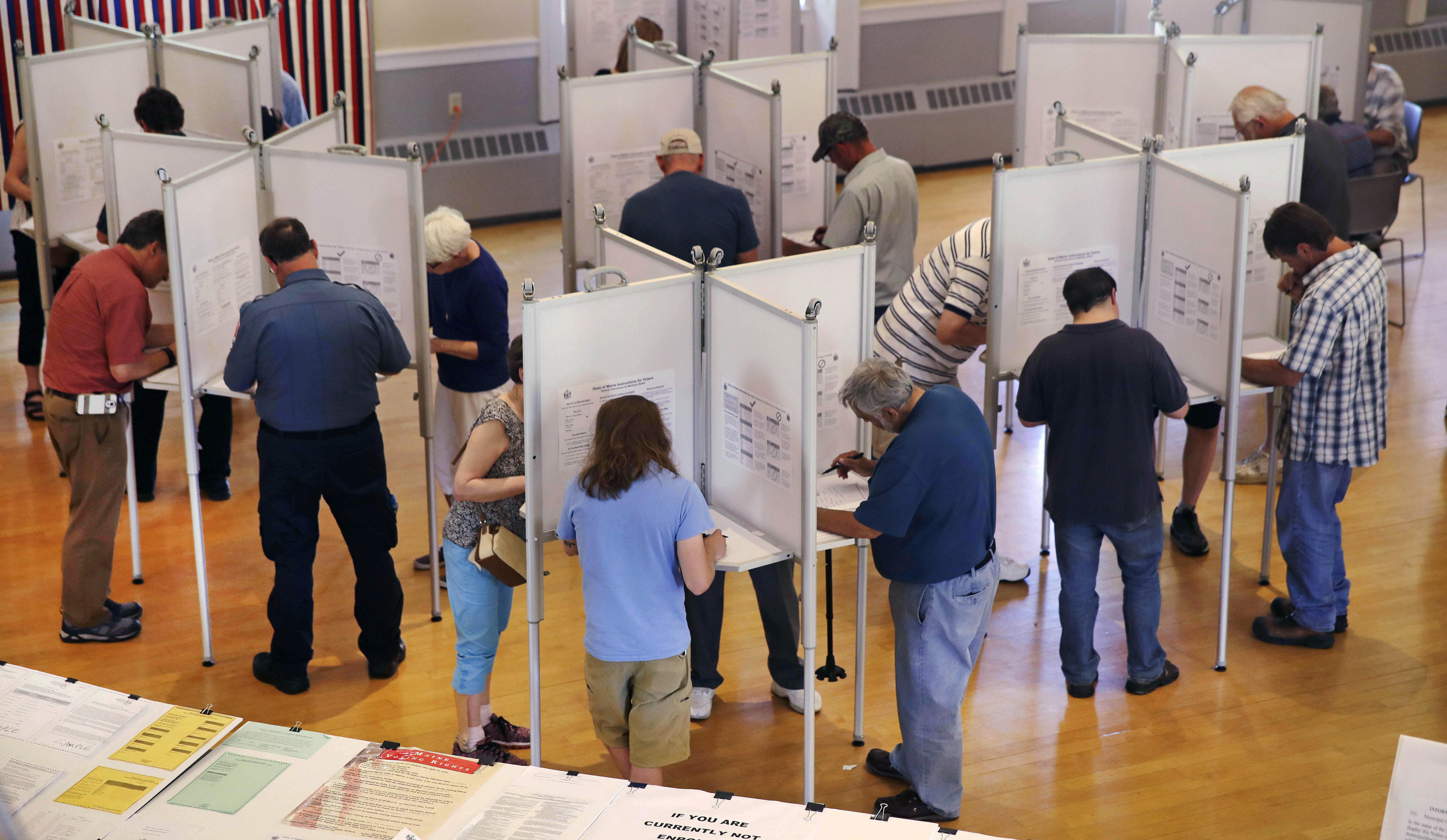 Maine ballots are being collected for rankedchoice voting CBS News