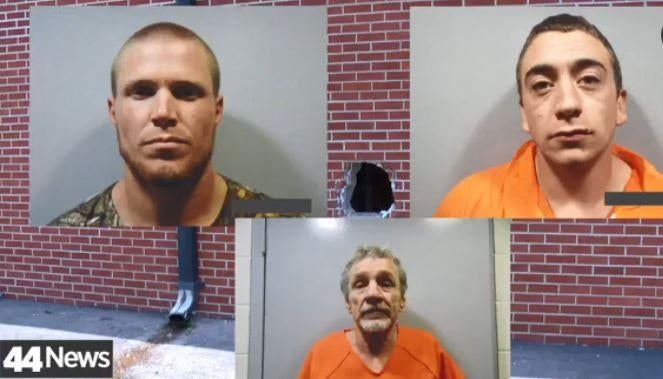 Cops Murder Suspect 2 Other Inmates Bust Hole In Jail Wall To Escape Cbs News