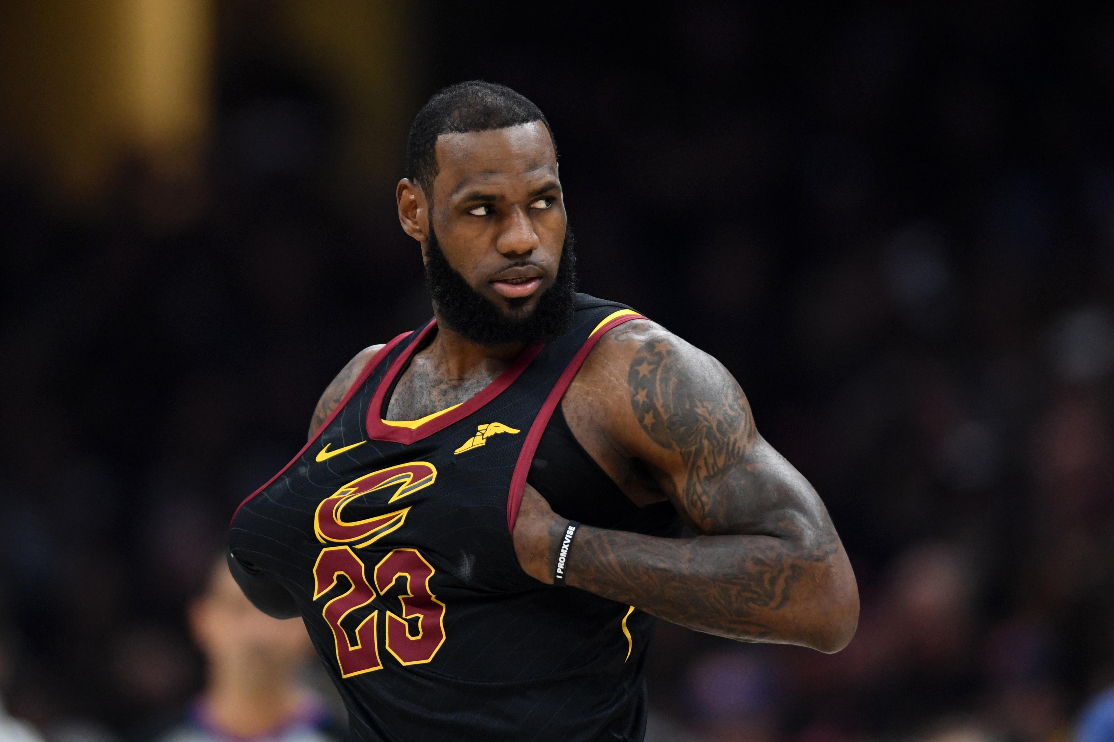 LeBron James opted out of Cleveland 