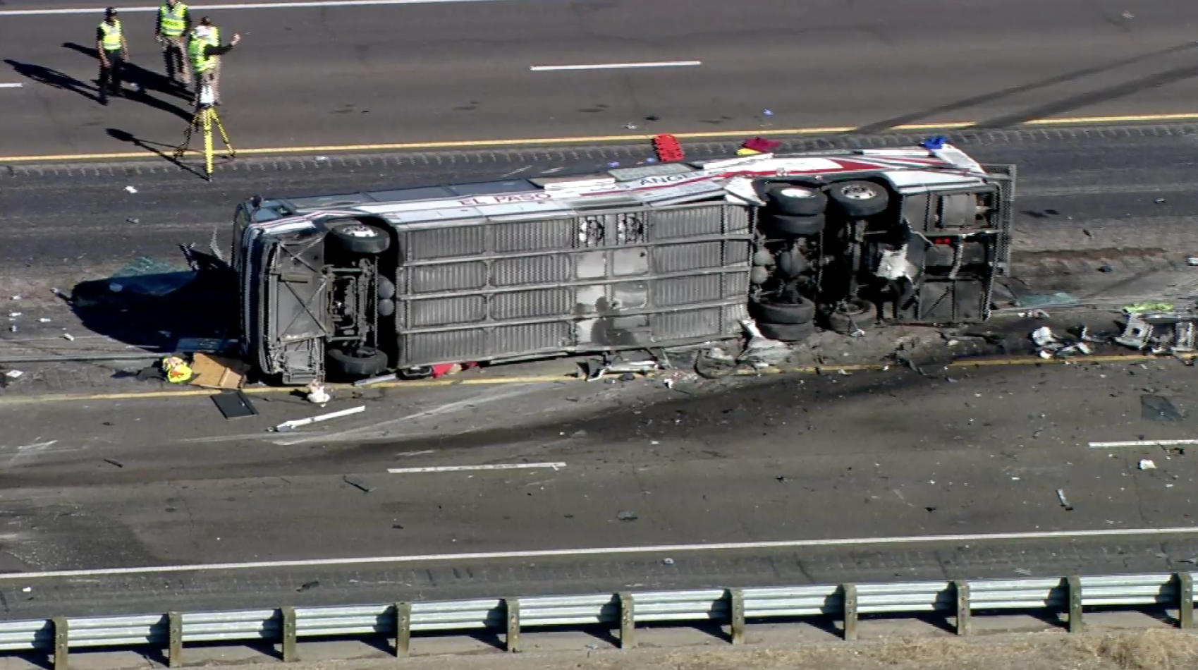 New Mexico bus crash 3 dead, dozens hurt in highway multivehicle