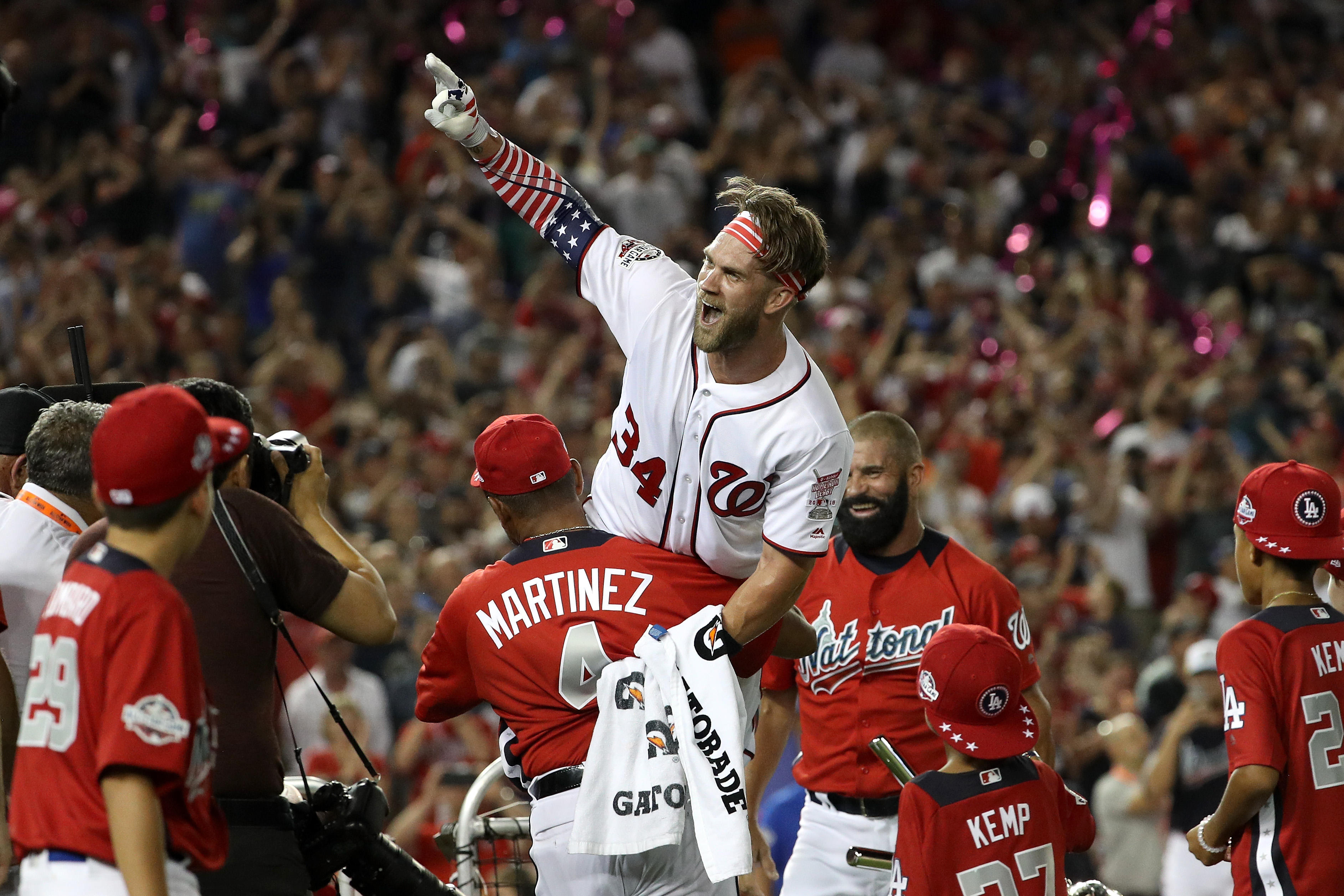 Home Run Derby results today: Bryce Harper of Washington ...