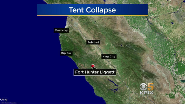 fort hunter liggett california map Wind From Landing Helicopter Collapses Tent At Fort Hunter Liggett fort hunter liggett california map