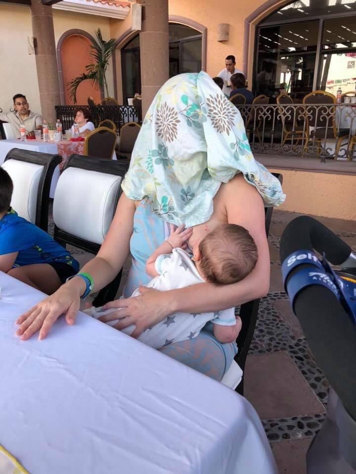 cover while breastfeeding
