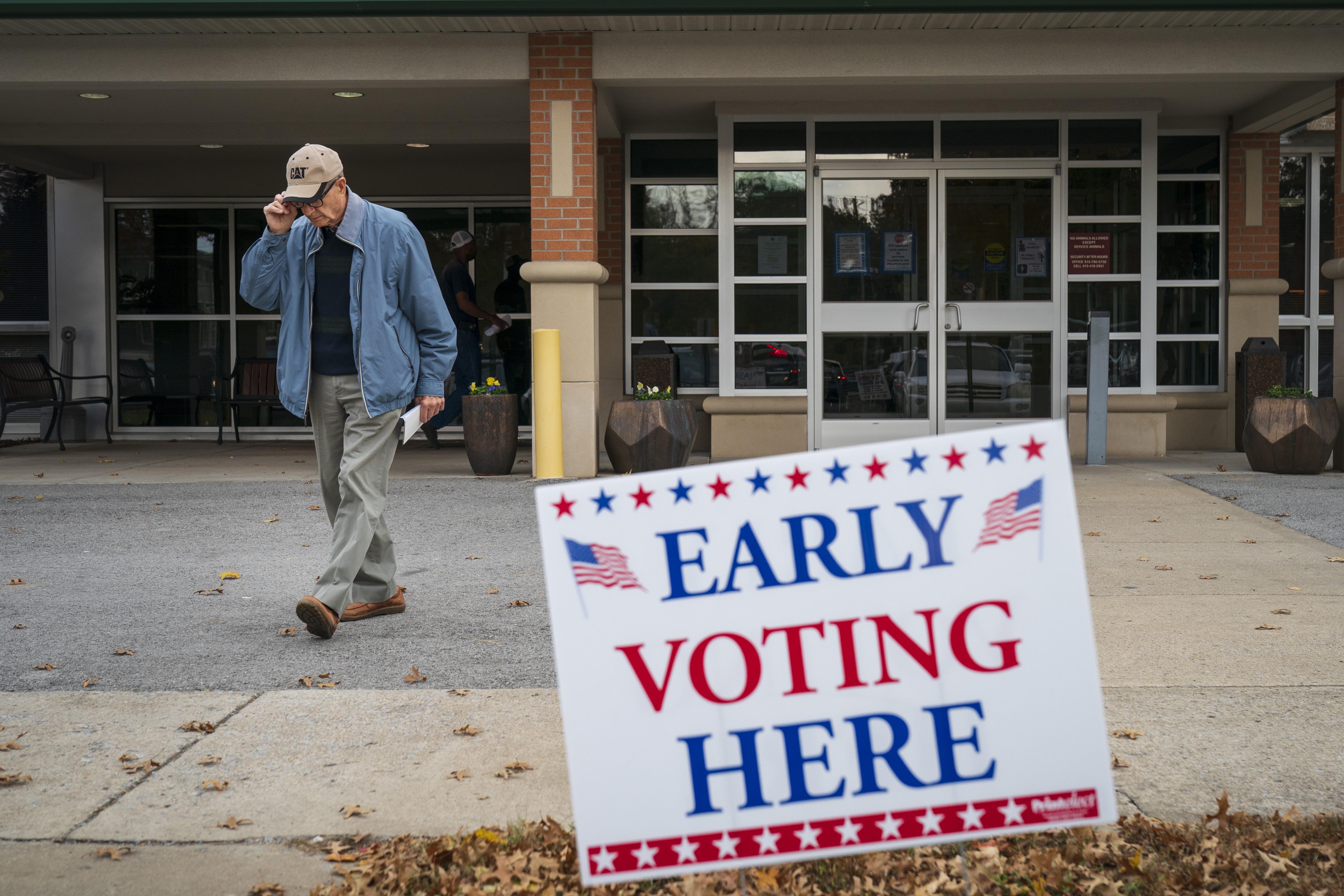 Early voter turnout in 27 states exceeds the 2014 total early vote