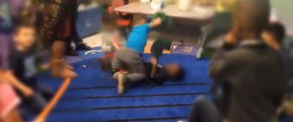 Mom sues after video shows toddlers in &quot;fight club&quot; at St. Louis daycare - CBS News