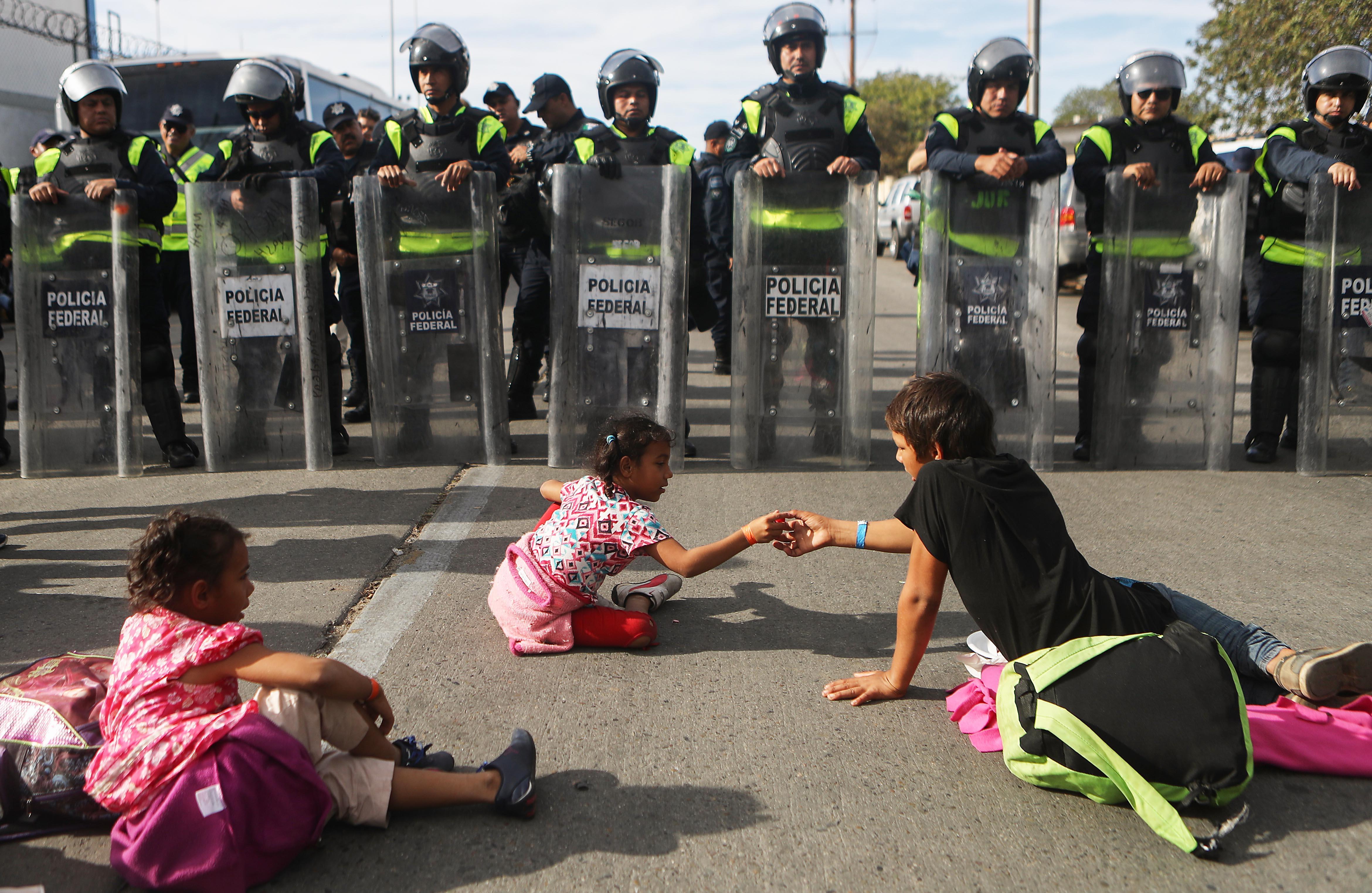 "Humanitarian crisis" declared as 5,000 migrants reach Tijuana CBS News