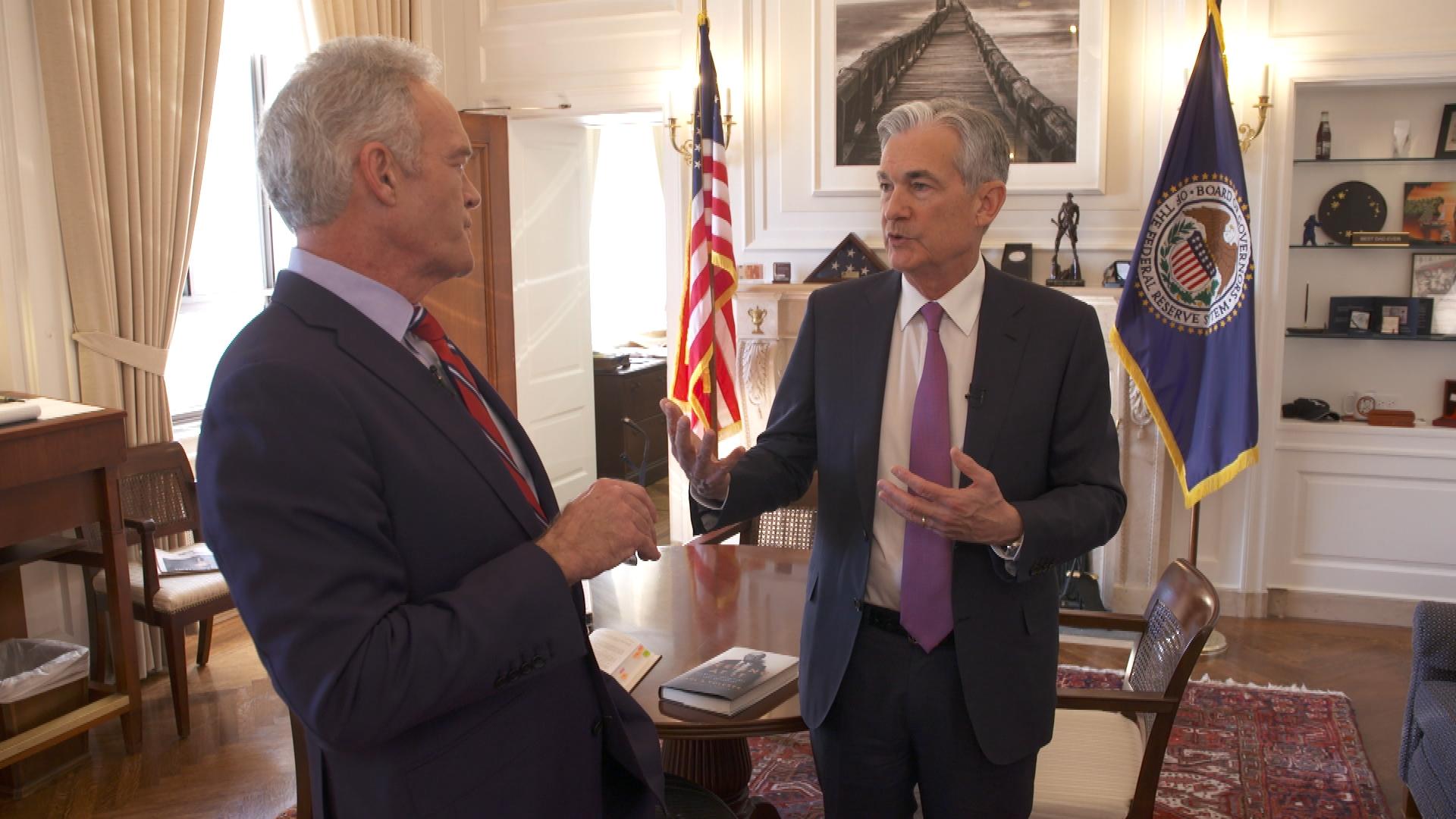 Jerome Powell 60 Minutes Interview Full Uncut Transcript Cbs News