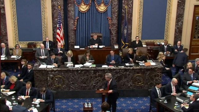 Senate Rejects New Witnesses In Trump Impeachment Trial Paving