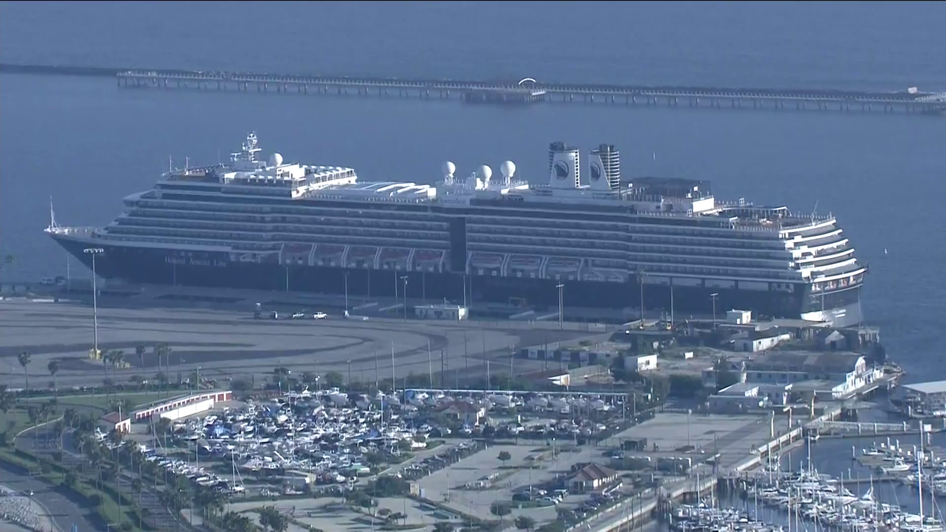 cruise ship stuck