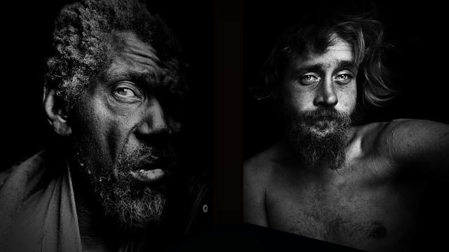 Portraits of the homeless 