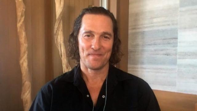 Matthew McConaughey talks family, career and new book, "Greenlights" 