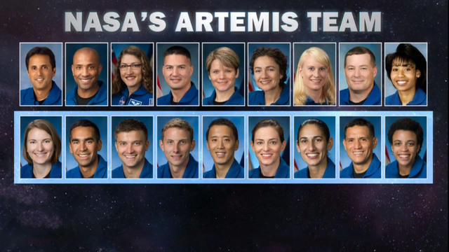 Nasa Announces Artemis Team Of Astronauts For Future Moon Missions Cbs News