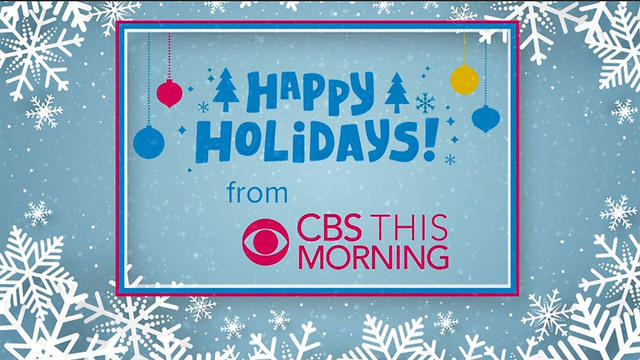 "CBS This Morning" staff holiday card 