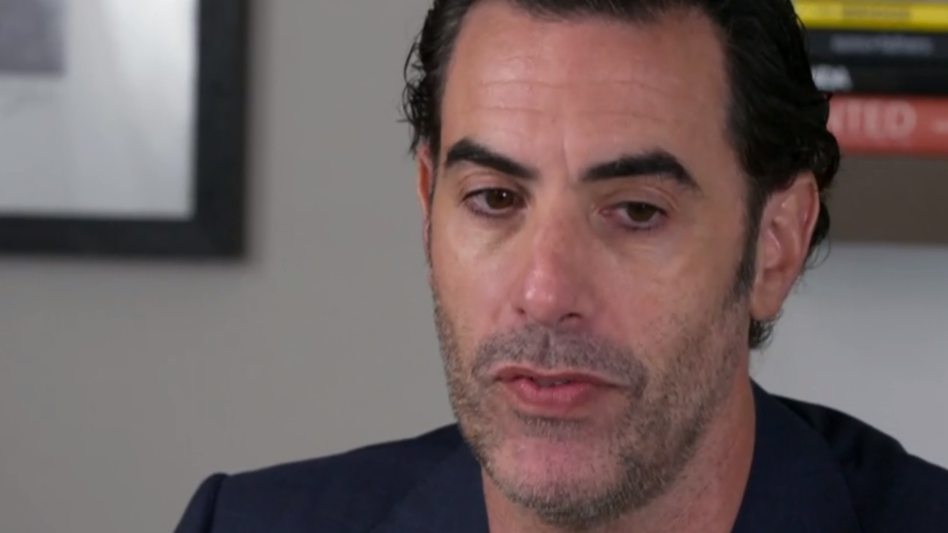 Sacha Baron Cohen on using comedy as "form of peaceful protest" 