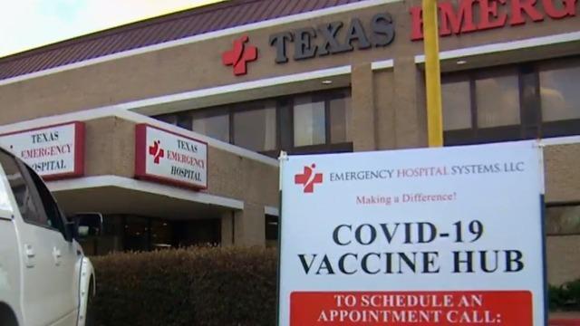 Rural Texas vaccine sites are still waiting for doses 
