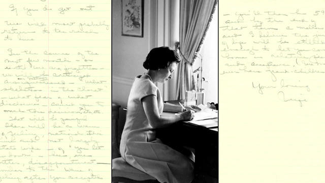 Lady Bird Johnson, first lady and diarist 