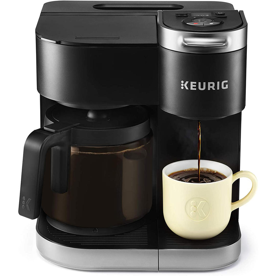 Keurig K-Duo single serve coffee maker and carafe 