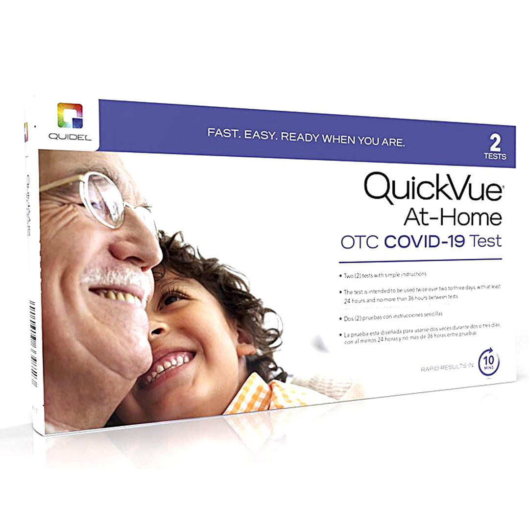 Quidel QuickVue at-Home OTC COVID-19 Test 