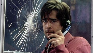 Colin Farrell Phone Game Colin Farrell's 'Phone Booth' - CBS News