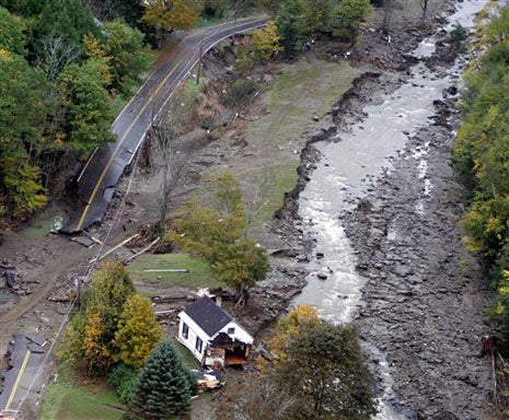 More Rain Floods New England CBS News
