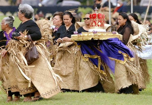 Tonga Mourns King's Death CBS News