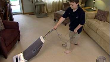 "Vacuum Boy" Has Unusual Passion CBS News