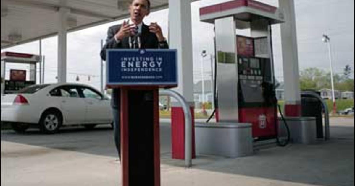 Obama Blames High Gas Prices On Washington Cbs News