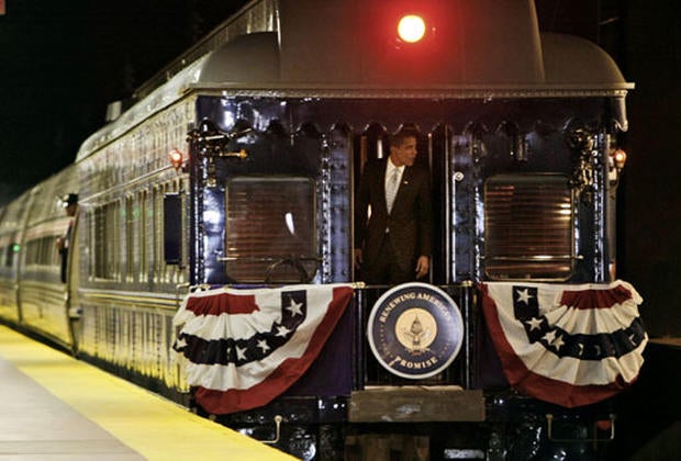 Obama's Inaugural Train Ride 