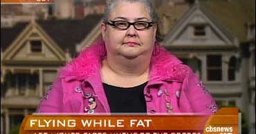 Airlines Put Squeeze On Fat Fliers Cbs News