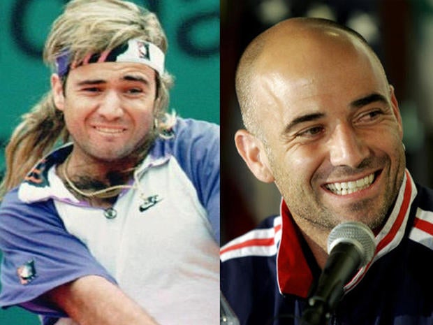 Andre Agassi Famous Guys With Famous Hair Pictures Cbs News