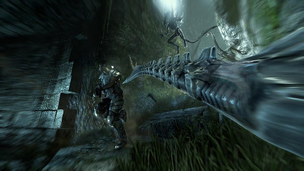 Marines on the move against the Predators - Aliens versus ...