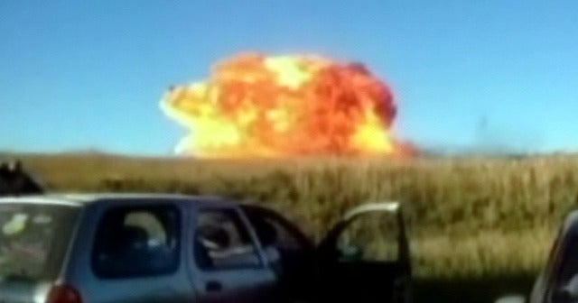 Deadly Plane Explosion on Tape