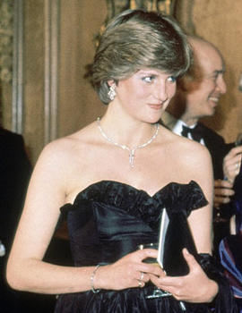 Princess Diana's Daring Black Dress Fetches Over $275,000 at London ...