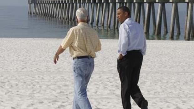Obama Visits the Gulf Coast 