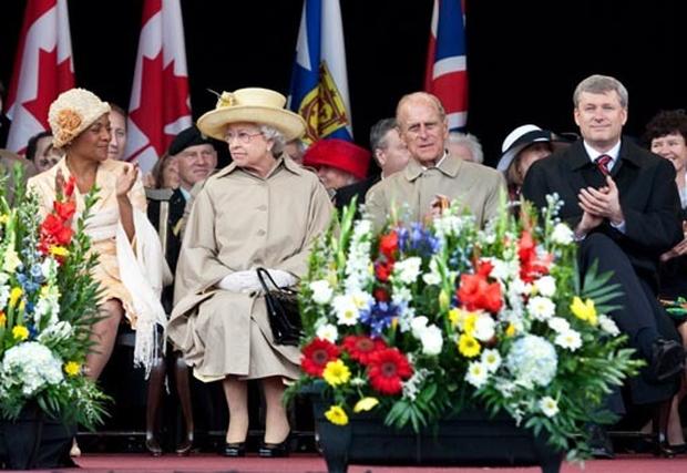 queen visit canada