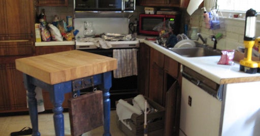 Ugly Kitchen She Transforms Her Entire Kitchen By Removing The Ugly And